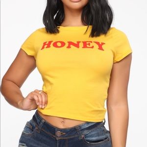 Honey Crop Top Tee